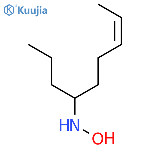 7-Nonen-4-amine, N-hydroxy-, (Z)-(±)- structure
