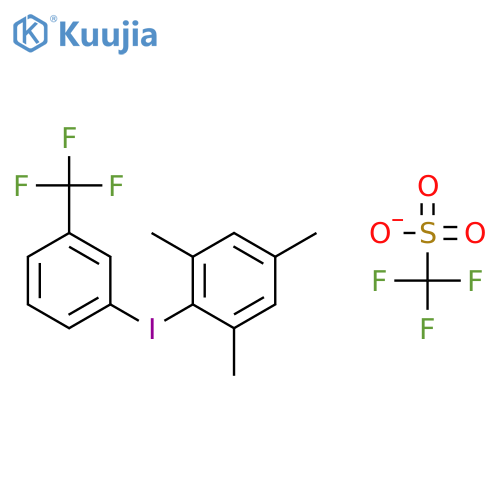 3-(Trifluoromethyl)phenyl(2,4,6-trimethylphenyl)iodonium Triflate structure