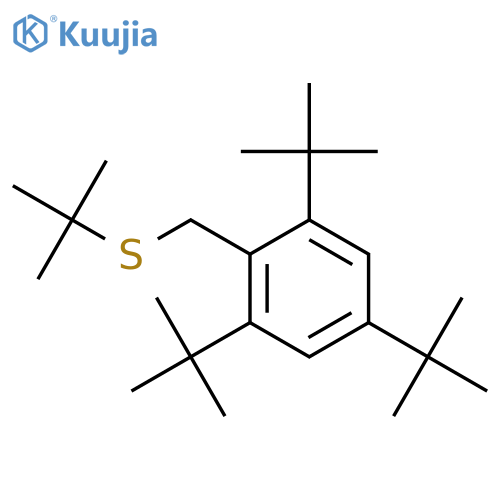 Methyl, [(1,1-dimethylethyl)thio][2,4,6-tris(1,1-dimethylethyl)phenyl]- structure
