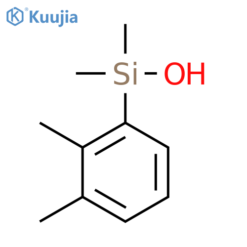 Silanol, (dimethylphenyl)dimethyl- structure