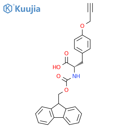 Fmoc-L-Tyr(propargyl)-OH structure