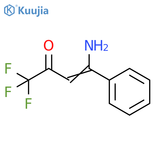 3-Buten-2-one, 4-amino-1,1,1-trifluoro-4-phenyl- structure