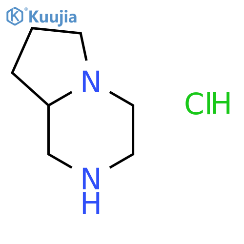 (S)-Octahydropyrrolo[1,2-a]pyrazine hydrochloride structure