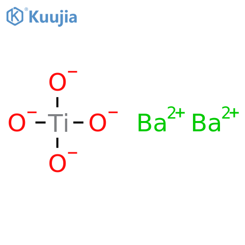Barium(2+); dioxido(oxo)titanium structure