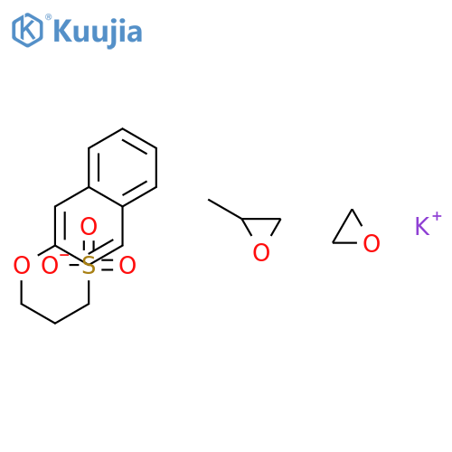 POLYETHYLENE/PROPYLENEGLYCOL (BETA-NAPHTHYL) (3-SULFOPROPYL) DIETHER, POTASSIUM SALT structure