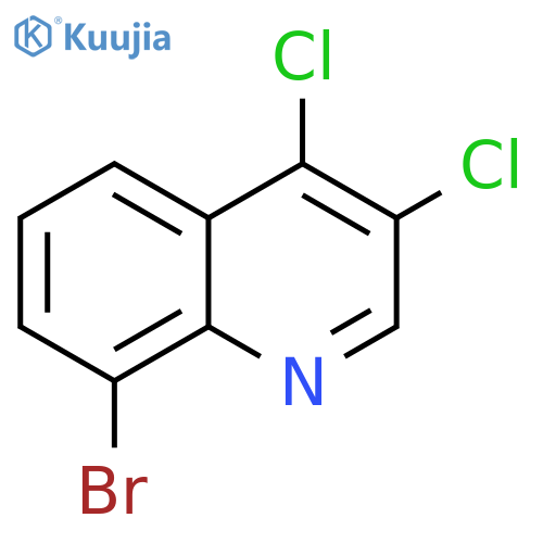 8-Bromo-3,4-dichloroquinoline structure