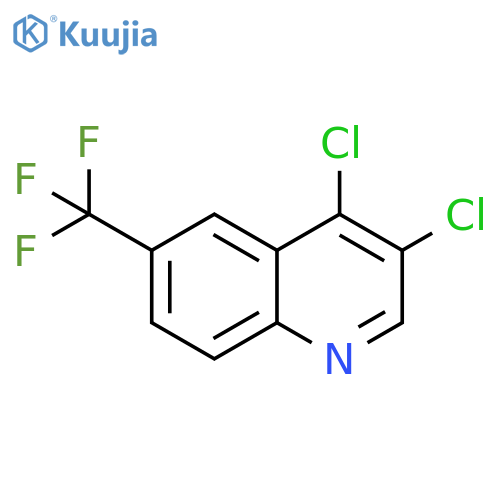 3,4-Dichloro-6-trifluoromethylquinoline structure