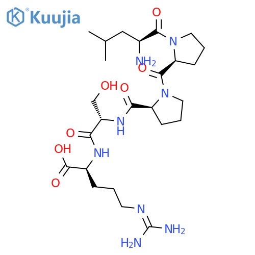 L-Arginine,L-leucyl-L-prolyl-L-prolyl-L-seryl- structure