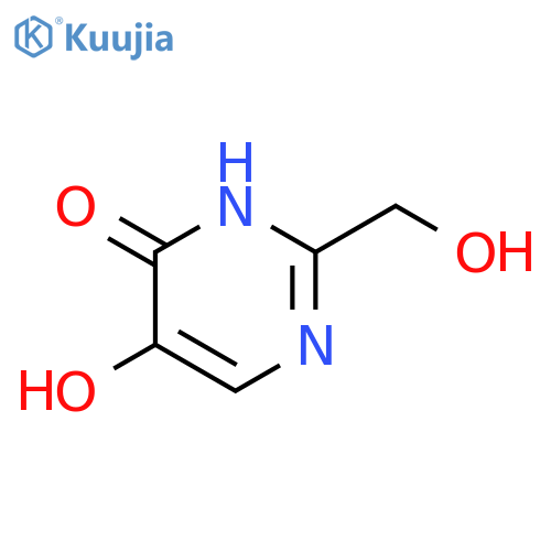 4(3H)-Pyrimidinone,5-hydroxy-2-(hydroxymethyl)- structure