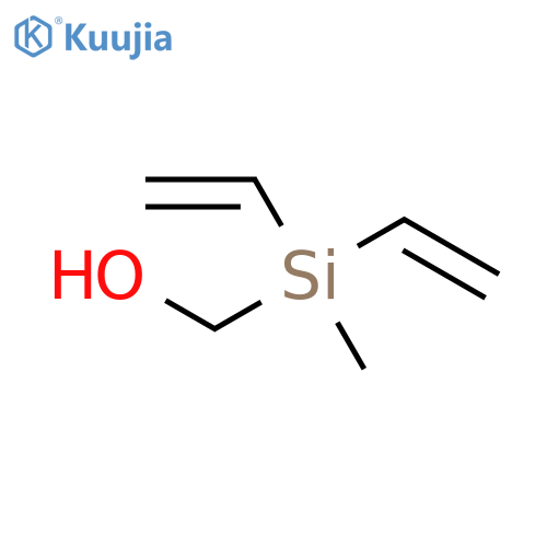 Methanol, (diethenylmethylsilyl)- structure
