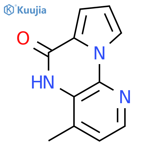 4-methyl-Pyrido[3,2-e]pyrrolo[1,2-a]pyrazin-6(5H)-one structure
