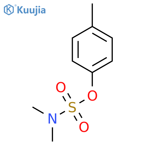 4-methylphenyl N,N-dimethylsulfamate structure