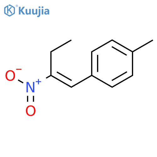 BENZENE, 1-METHYL-4-(2-NITRO-1-BUTENYL)- structure