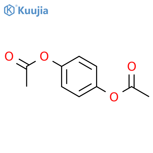 4-(acetyloxy)phenyl acetate structure