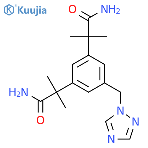 Anastrozole Diamide structure