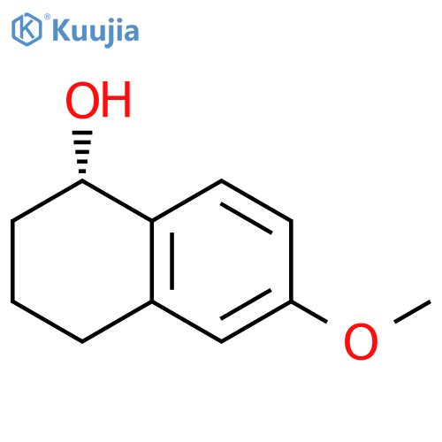 (1S)-6-methoxy-1,2,3,4-tetrahydronaphthalen-1-ol structure