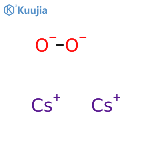Cesium peroxide structure