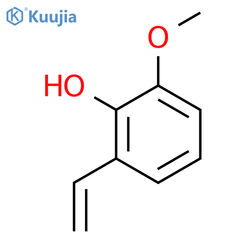 2-ethenyl-6-methoxyphenol structure
