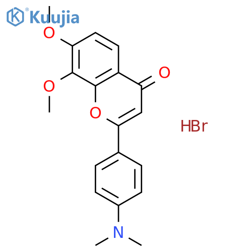 4'-Dimethylamino 7,8-Dihydroxyflavone Dimethyl Ether structure