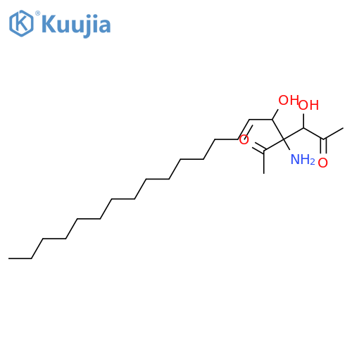 1,2-diacetylsphingosine structure