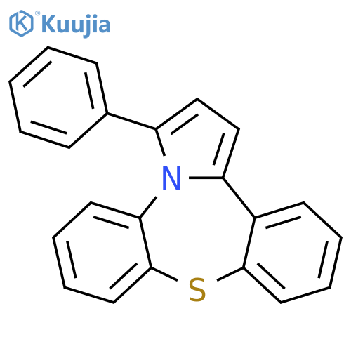 Dibenzo[b,f]pyrrolo[1,2-d][1,4]thiazepine, 3-phenyl- structure