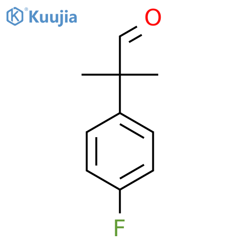 α-Dimethyl-4-fluoro-α Benzeneacetaldehyde structure