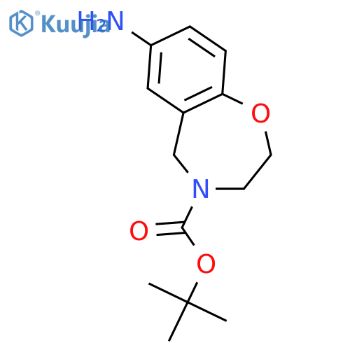 7-Amino-2,3-dihydro-1,4,-benzoxazepine 1,1-Dimethyl Ester structure
