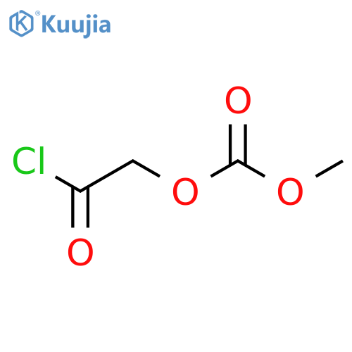 Carbonic acid,2-chloro-2-oxoethyl methyl ester structure