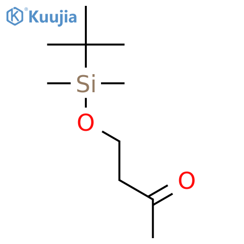 4-(tert-Butyldimethylsilyl)oxybutan-2-one structure