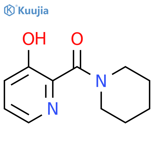 Methanone,(3-hydroxy-2-pyridinyl)-1-piperidinyl- structure