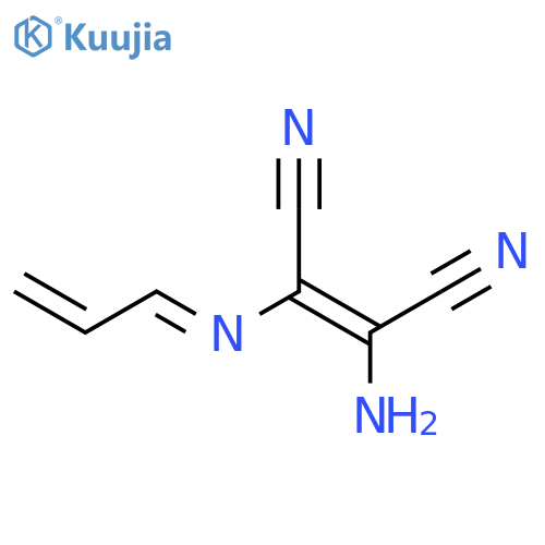 2-amino-3-(prop-2-enylideneamino)but-2-enedinitrile structure