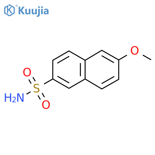 6-Methoxynaphthalene-2-sulfonamide structure