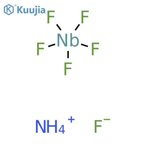 Ammonium Hexafluoroniobate structure