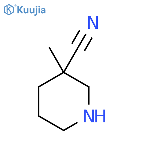 3-Methylpiperidine-3-carbonitrile structure