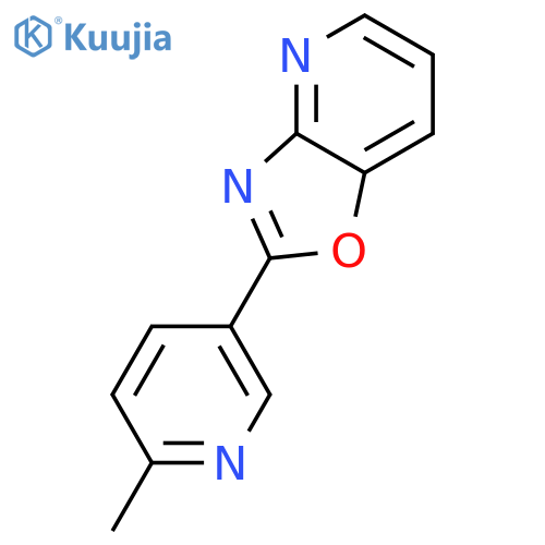 2-(6-Methyl-pyridin-3-yl)-oxazolo[4,5-b]pyridine structure