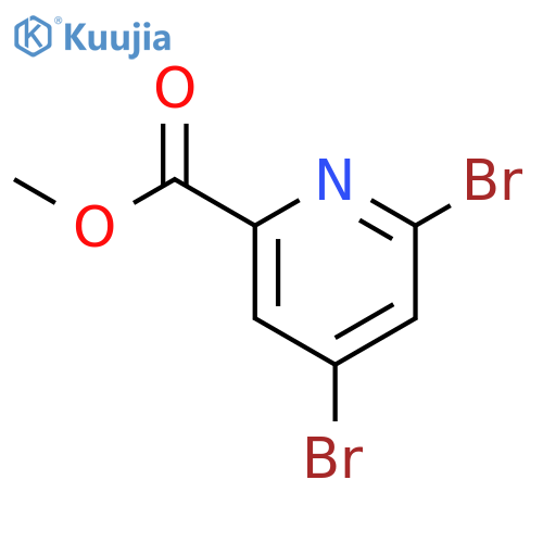 Methyl 4,6-dibromopicolinate structure