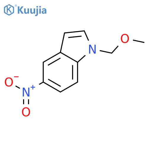1-(methoxymethyl)-5-nitro-1H-Indole structure