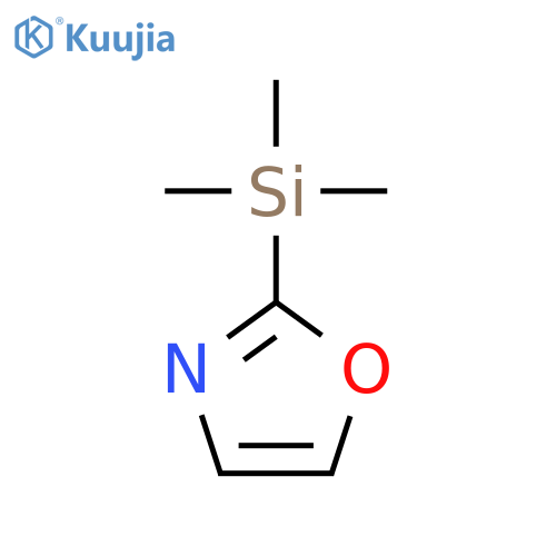 Oxazole,2-(trimethylsilyl)- structure