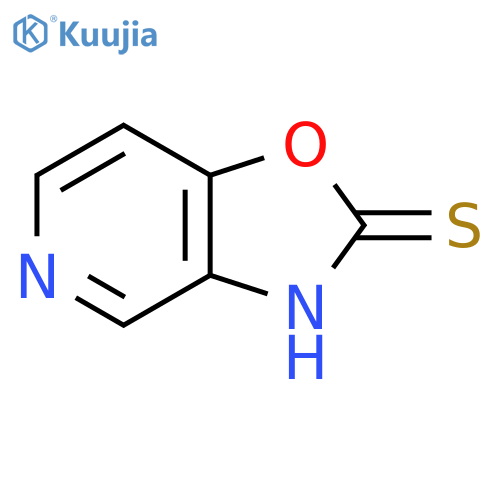 Oxazolo[4,5-c]pyridine-2(3H)-thione structure