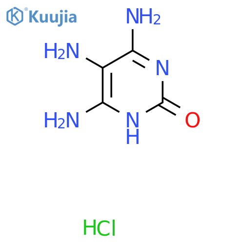 4,5,6-triamino-1,2-dihydropyrimidin-2-one hydrochloride structure