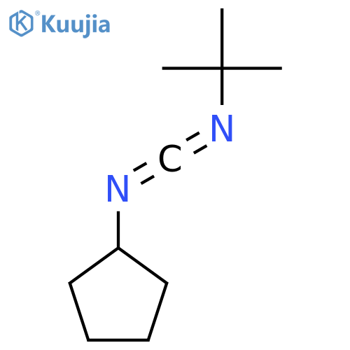 N'-Tert-butyl-N-cyclopentylmethanediimine structure