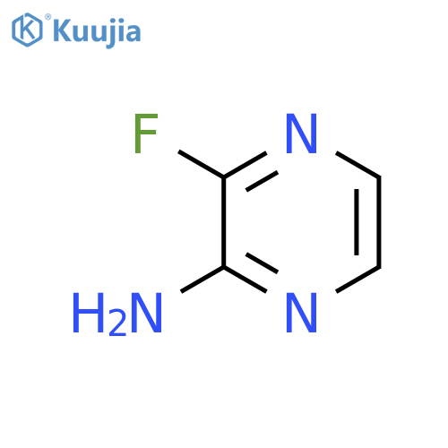 3-Fluoropyrazin-2-amine structure