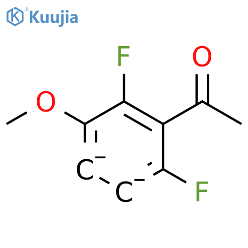 2',6'-Difluoro-3'-methoxyacetophenone structure