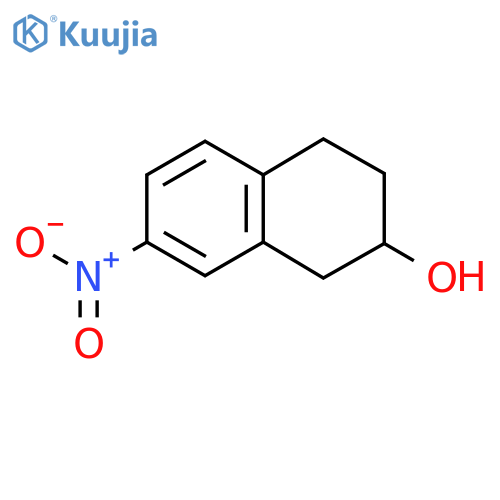 7-Nitro-1,2,3,4-tetrahydronaphthalen-2-ol structure