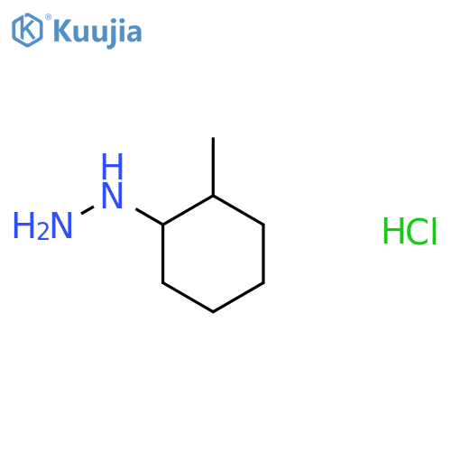 (2-methylcyclohexyl)hydrazine hydrochloride structure