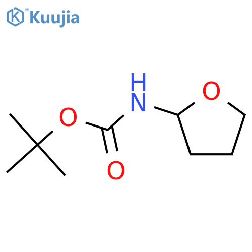 tert-butyl tetrahydrofuran-2-ylcarbamate structure