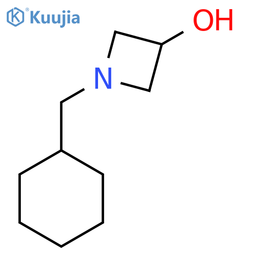 1-(Cyclohexylmethyl)azetidin-3-ol structure