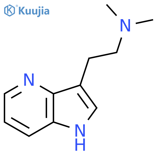 dimethyl(2-{1H-pyrrolo3,2-bpyridin-3-yl}ethyl)amine structure