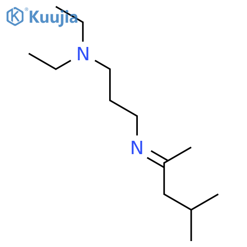 1,3-Propanediamine, N'-(1,3-dimethylbutylidene)-N,N-diethyl- structure