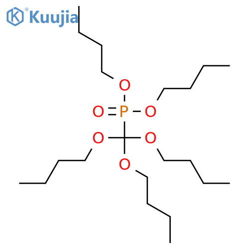 Phosphonic acid, (tributoxymethyl)-, dibutyl ester structure